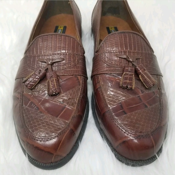 *SOLD* Stacy Adams Santana Loafer Dress Shoes Mens Size 8 - Picture 3 of 8